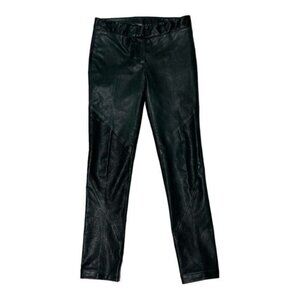 Haute Hippie Black Lambskin Pants Size XS